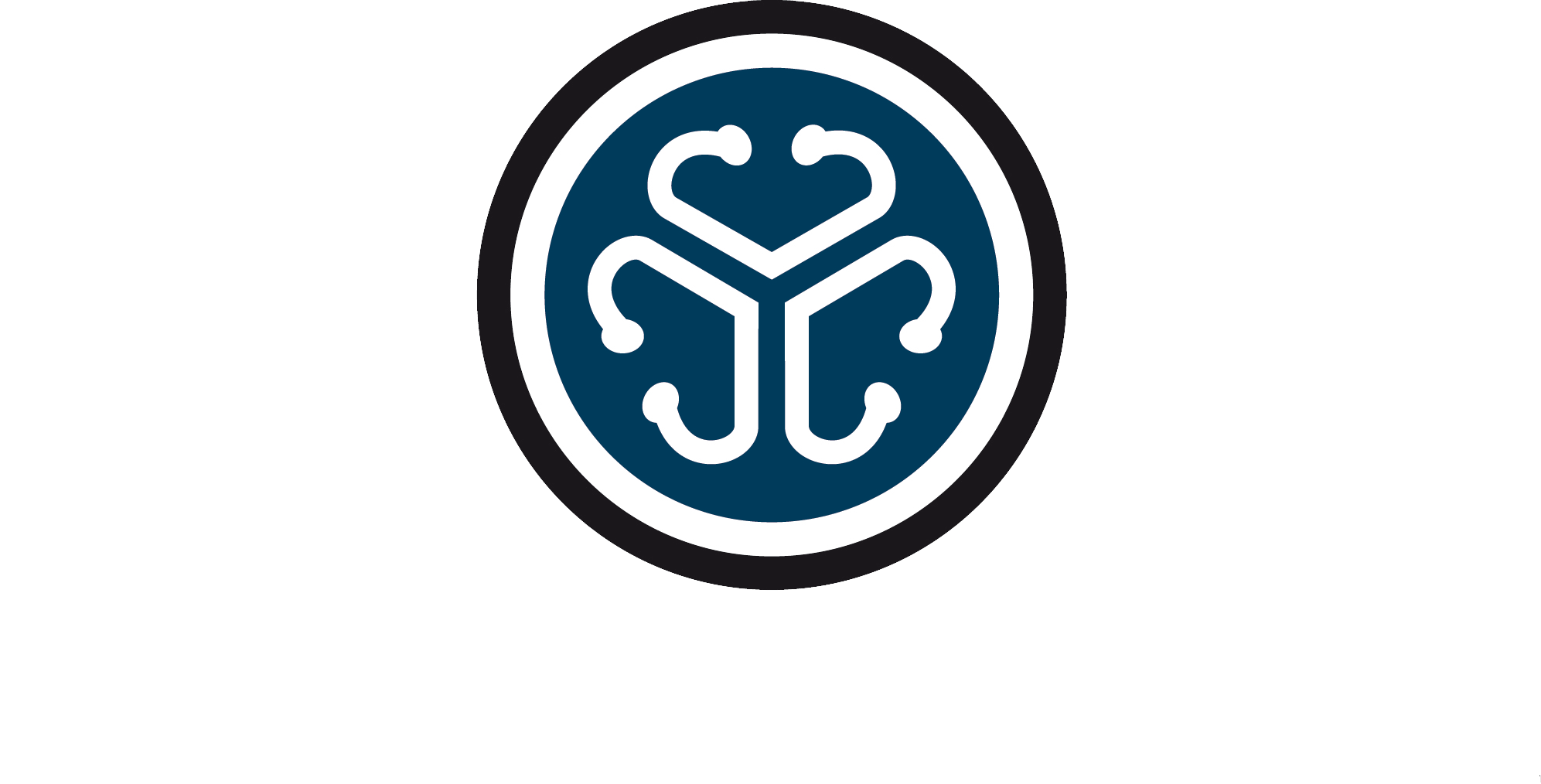 Logo Tribecca Advocaten basis transparant witte letters